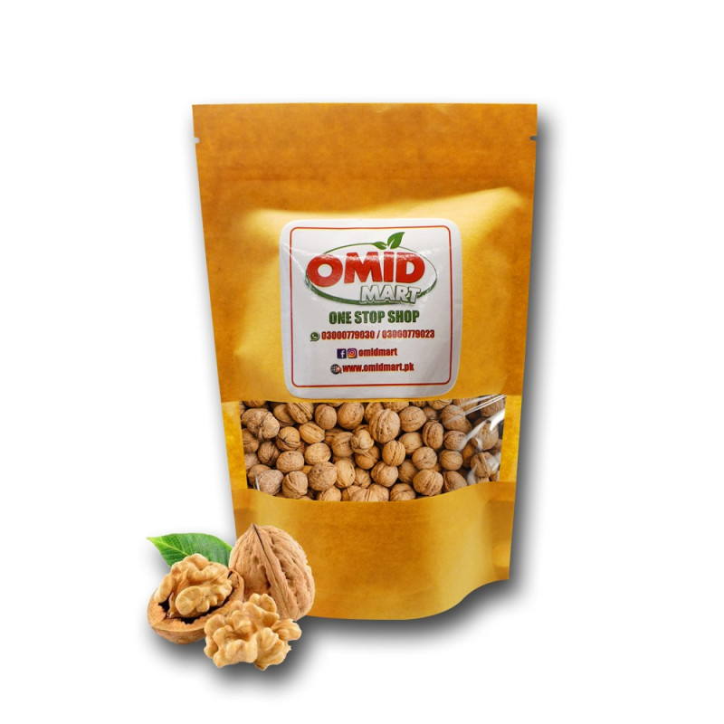 WALNUTS WITH SHELL 200GM POUCH